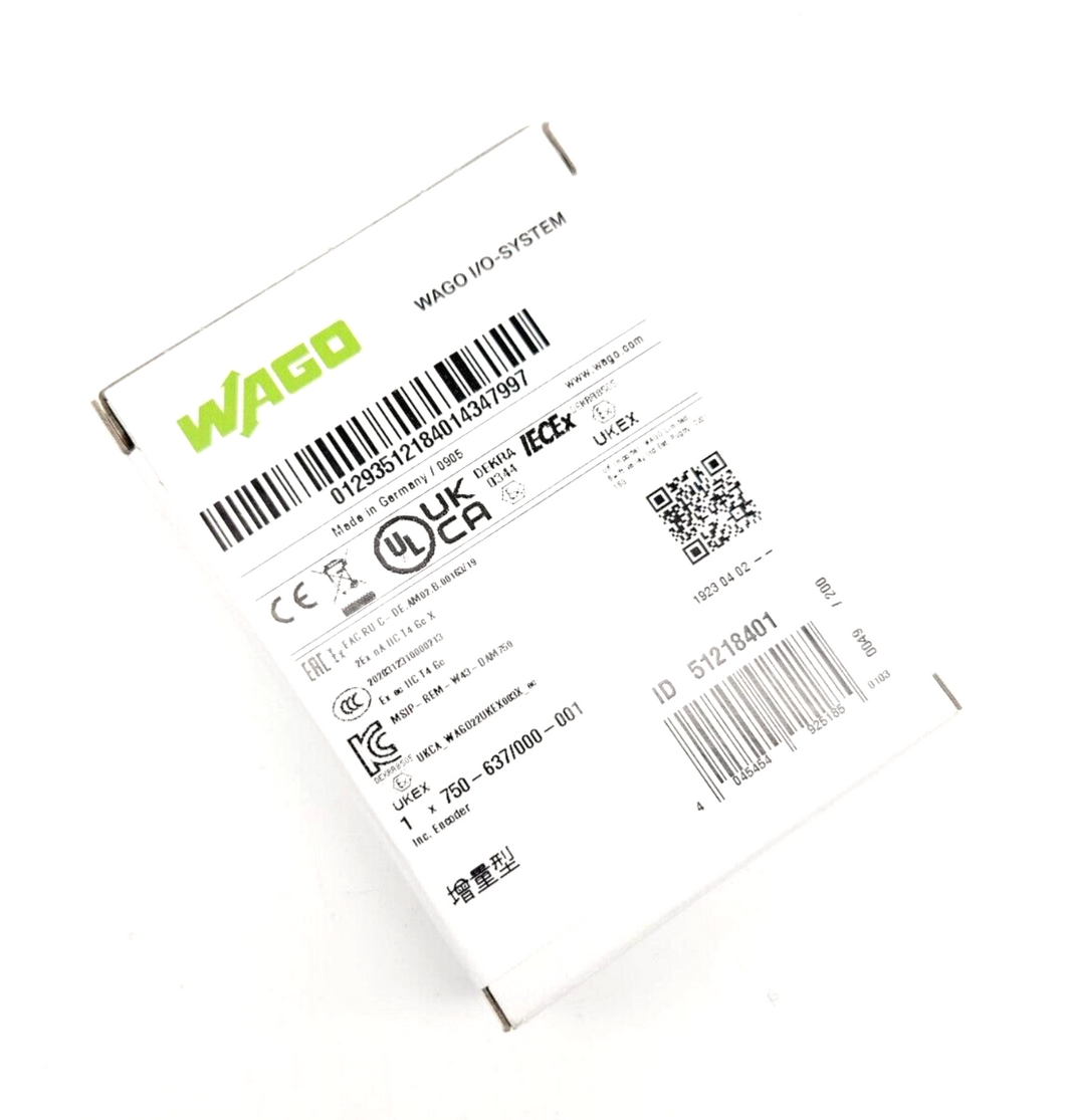 WAGO 750-637/000-001 Inkremental-Encoder-Interface DC 24 V Differenzeing. 32Bit
