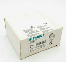 Lade das Bild in den Galerie-Viewer, Siemens 3RV1421-0AA10, Leistungsschalter, A-Auslöser 0,11-0,16A, N-Auslöser 3,3A
