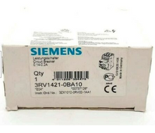 Lade das Bild in den Galerie-Viewer, Siemens 3RV1421-0BA10 Leistungsschalter, A-Auslöser 0,14...0,2 A N-Auslöser 4,2A
