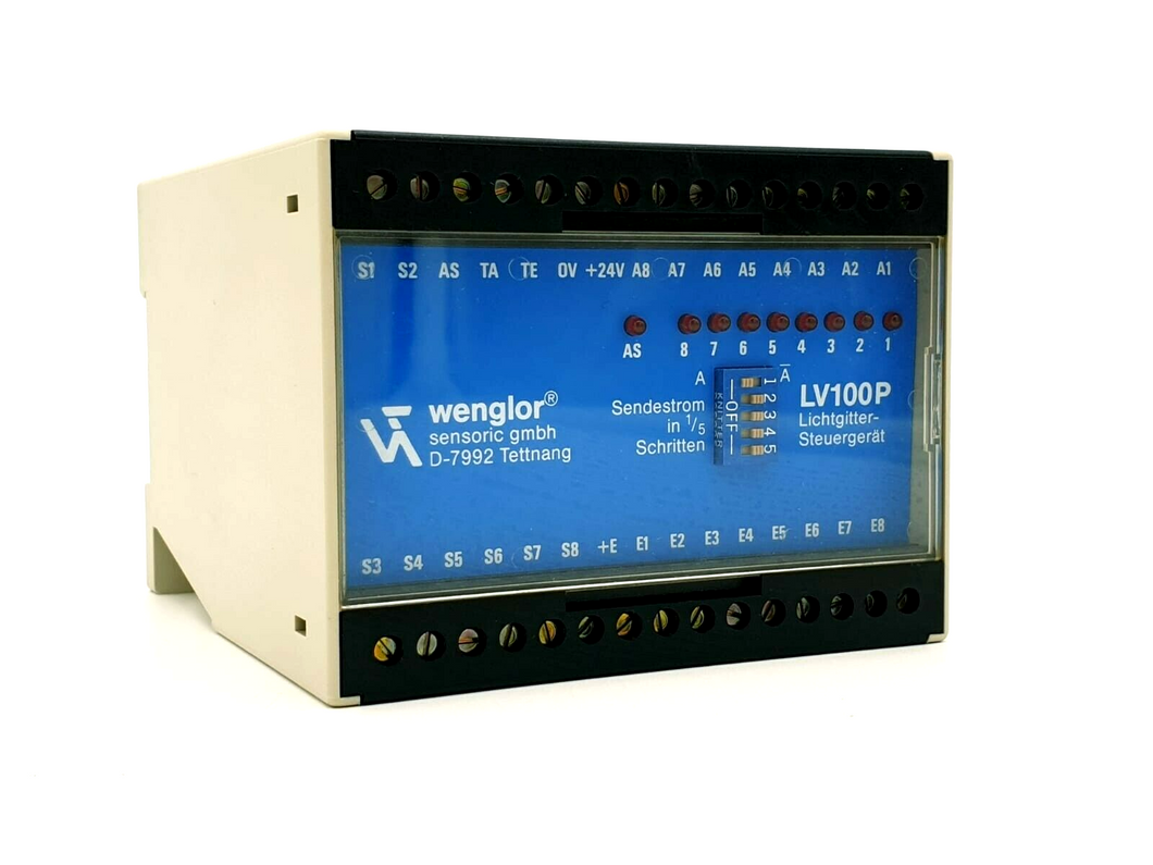 Wenglor LV100P, Lichtgitter-Steuergerät, 24V DC, IP40