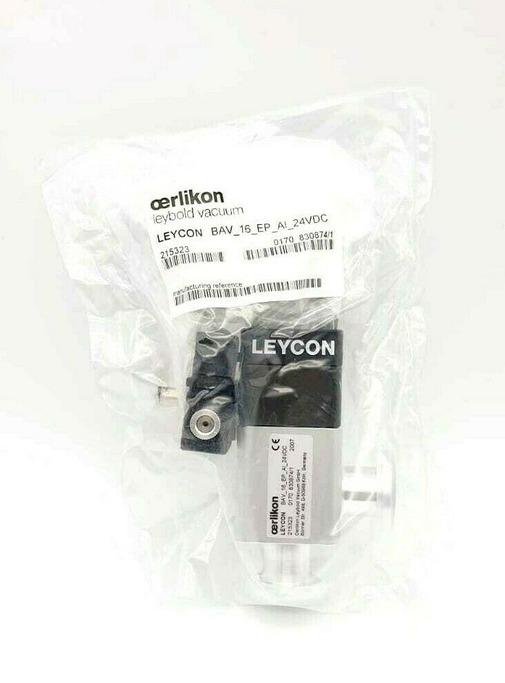 Oerlikon Leycon 215323 BAV_16_EP_AI_24VDC Vakuumventil - BAV16EPAI24VDC